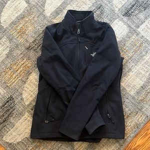 Hard shell north face zip up